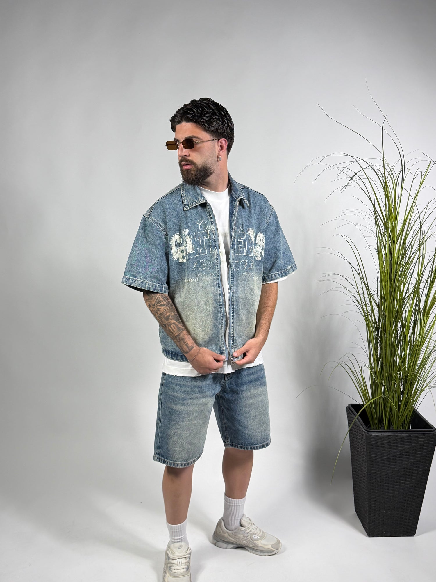 Coordset Denim Safari