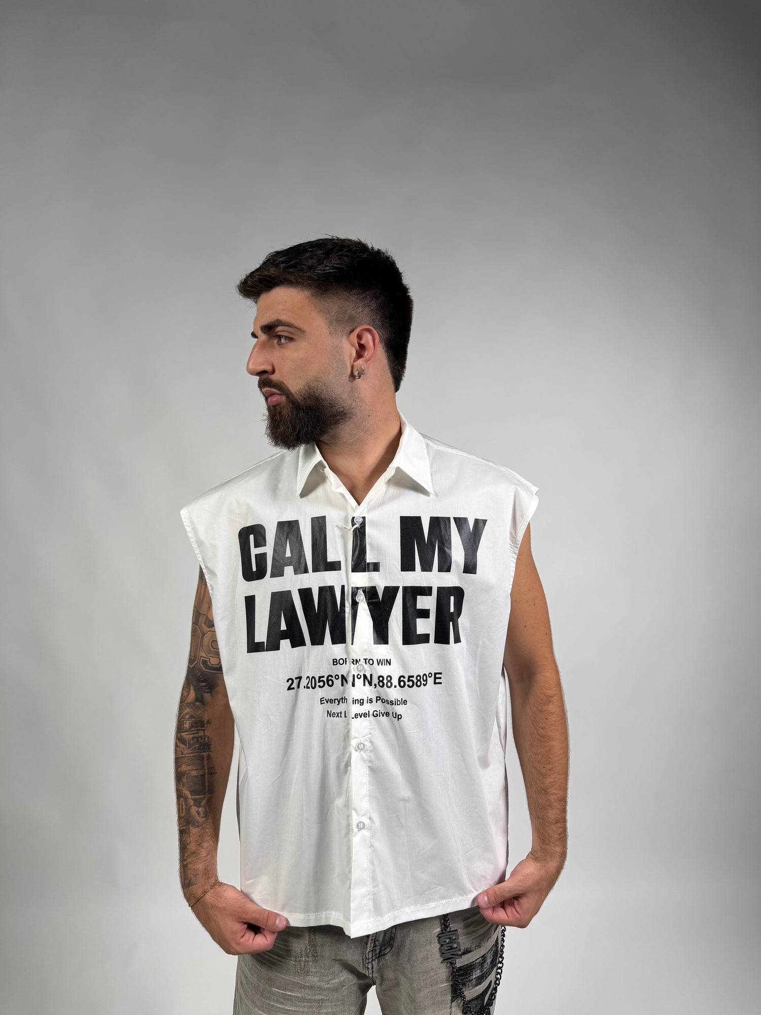 Camicia Smanicata Lawyer