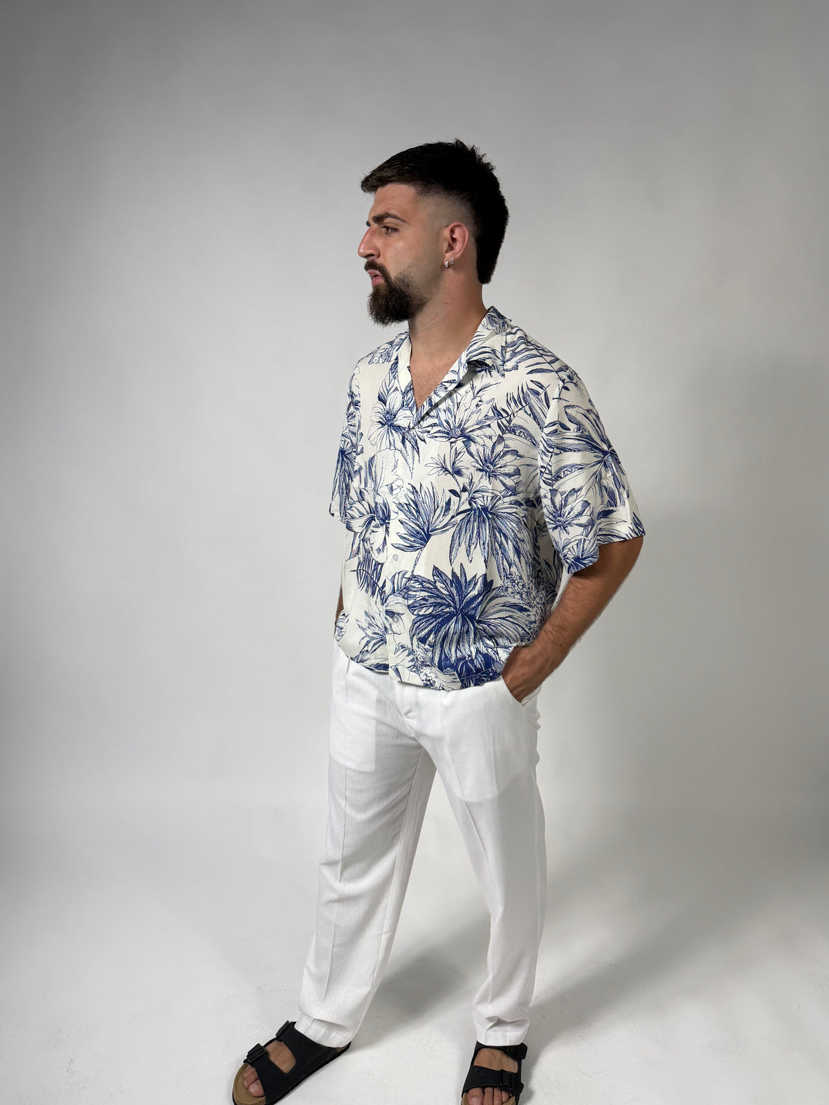 Camicia Flowers Blackcircus