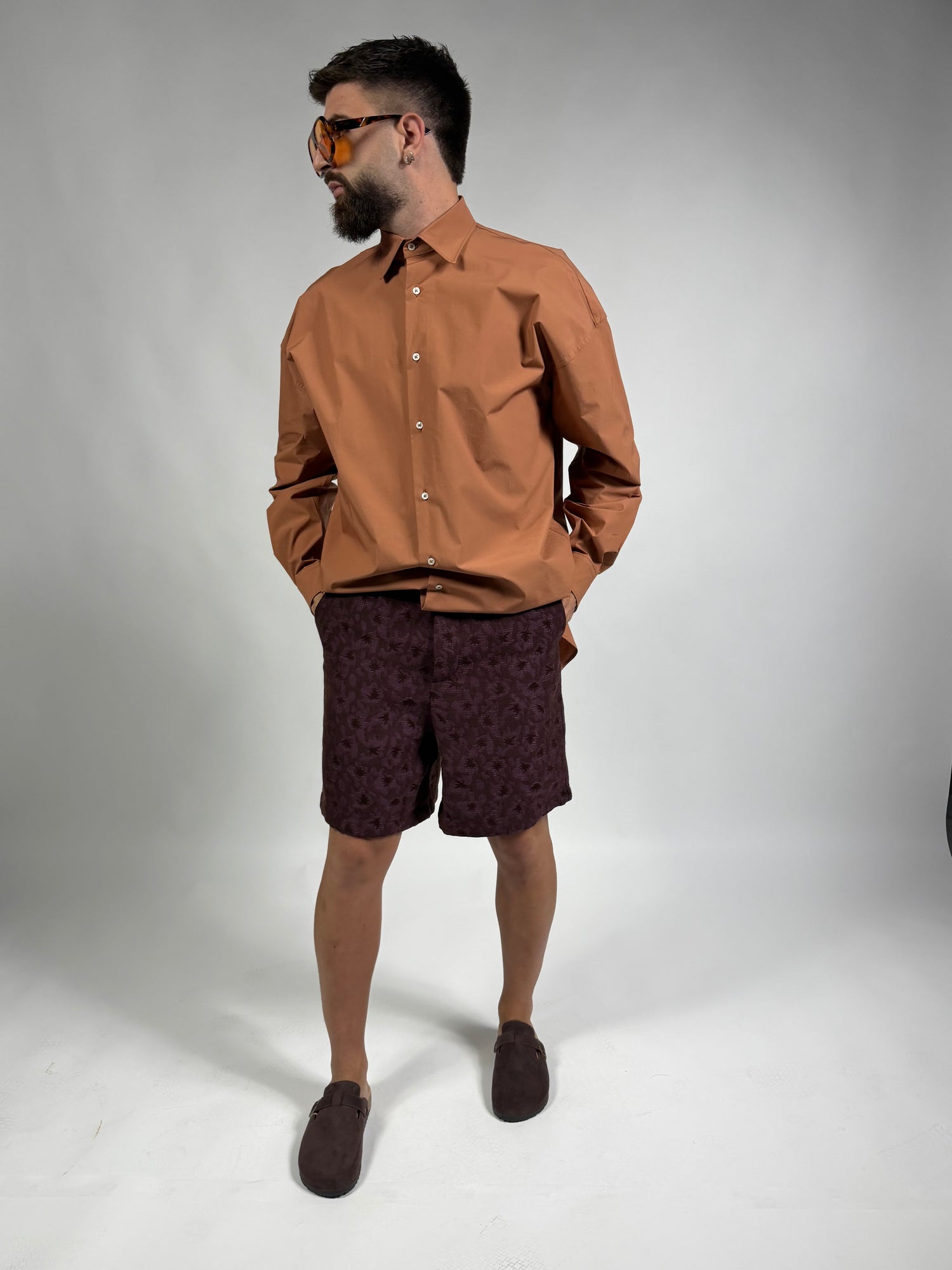 Camicia Orange Minimal
