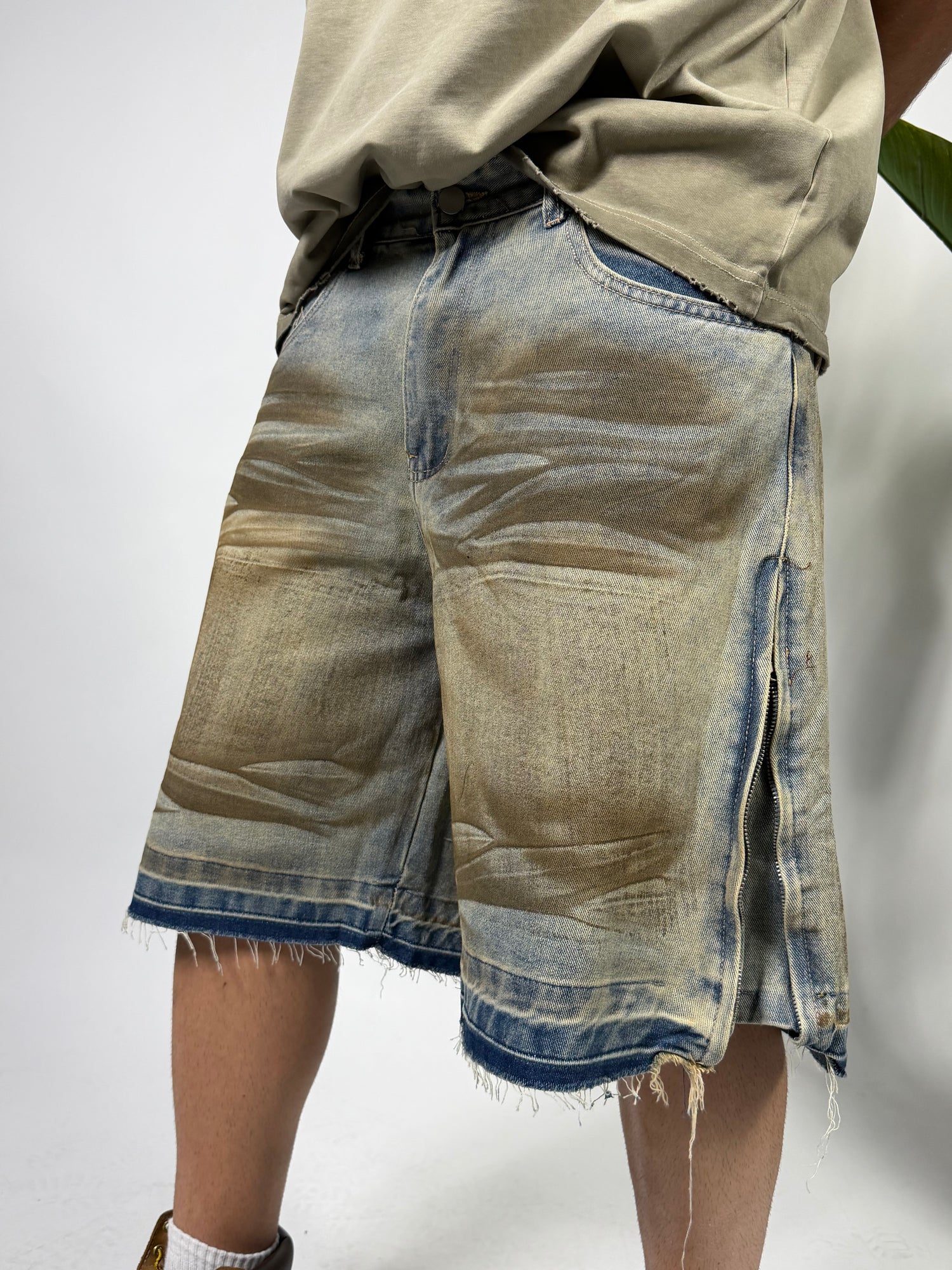 Shorts Flare Sporco