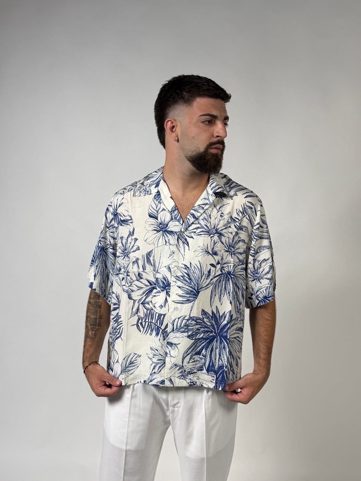 Camicia Flowers Blackcircus