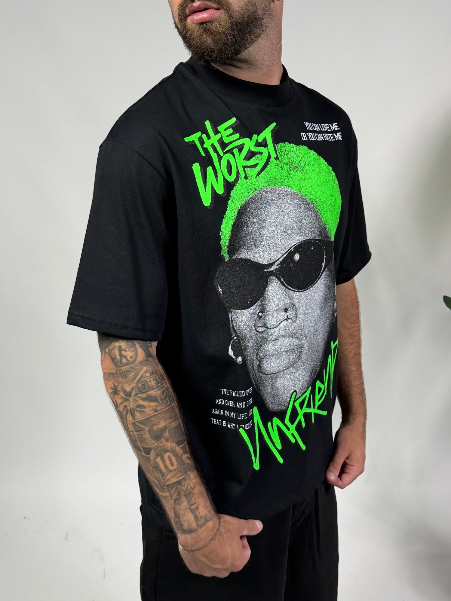 T-Shirt The Worst Black