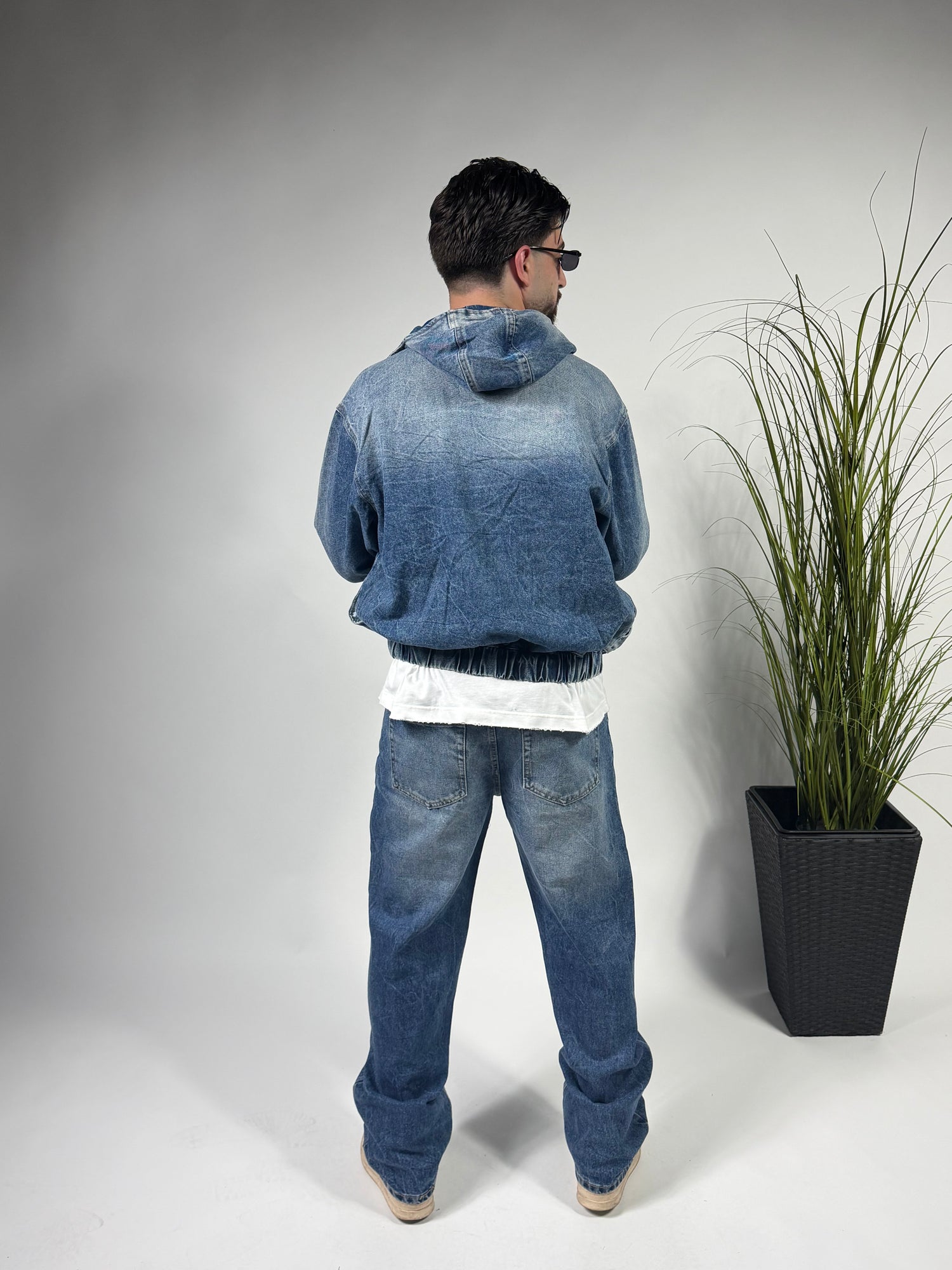 Coordset Denim Balaclava