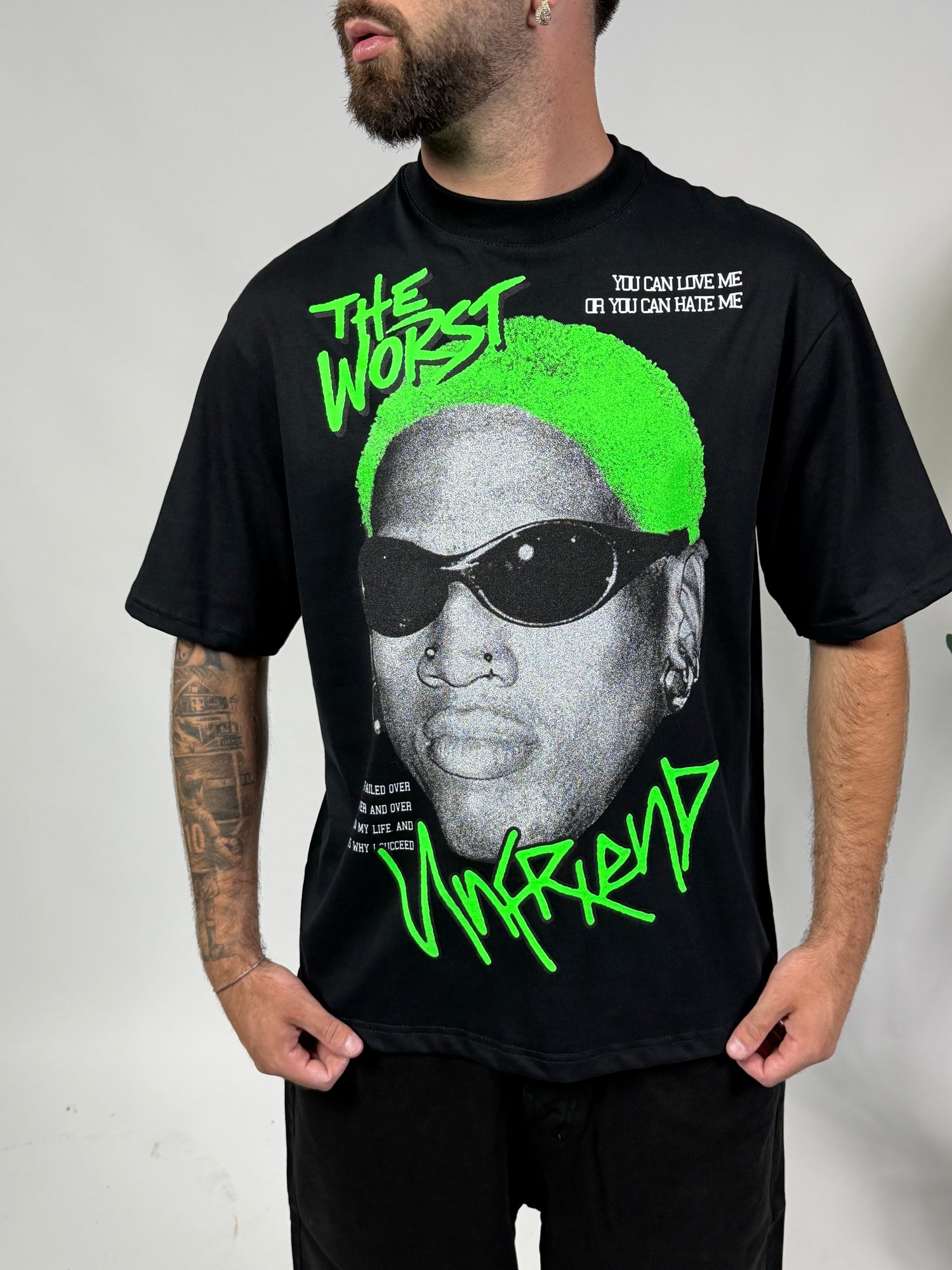 T-Shirt The Worst Black