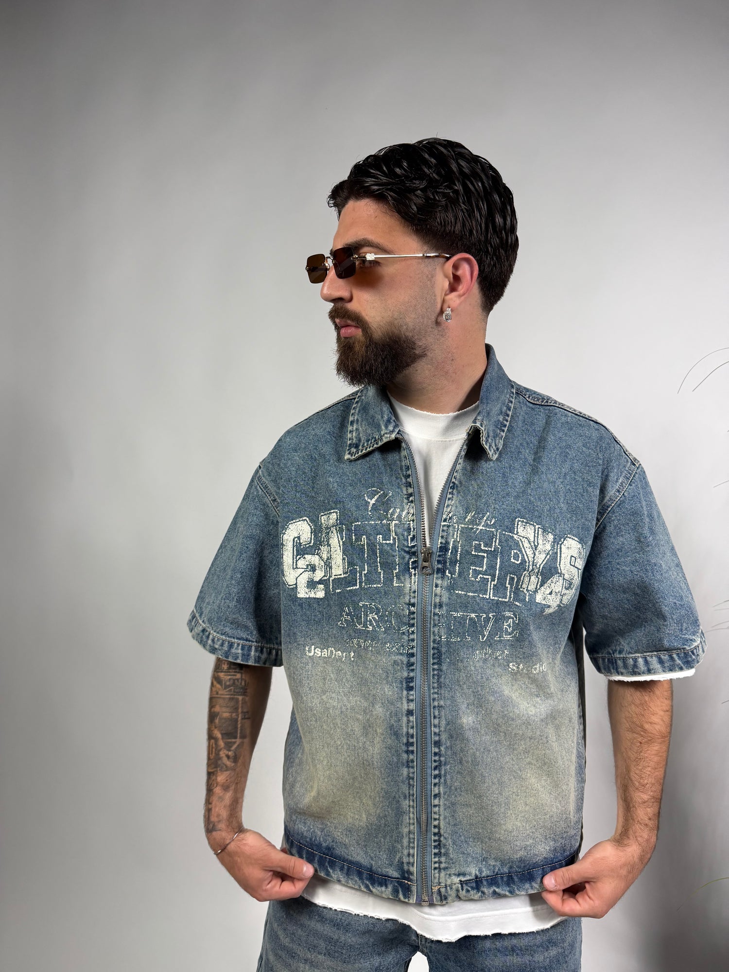 Coordset Denim Safari